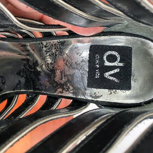 Dolce Vita Gladiator Heeled Booties Size 8 - Picture 6 of 6